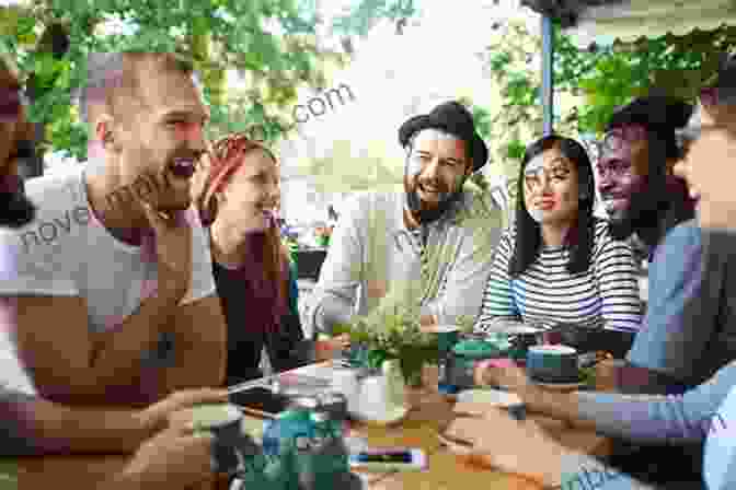 A Group Of People Having A Conversation At A Social Gathering, Showcasing Social Comprehension And Interpersonal Skills. Emotional Agility 2 0: Master Emotional Intelligence To Improve Your Social Skills Self Awareness Critical Thinking And Rewire Your Anxious Brain To Change Your Life