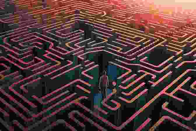 A Labyrinthine Maze Representing The Fragmented And Elusive Nature Of Memory In The Blue Nowhere: A Novel