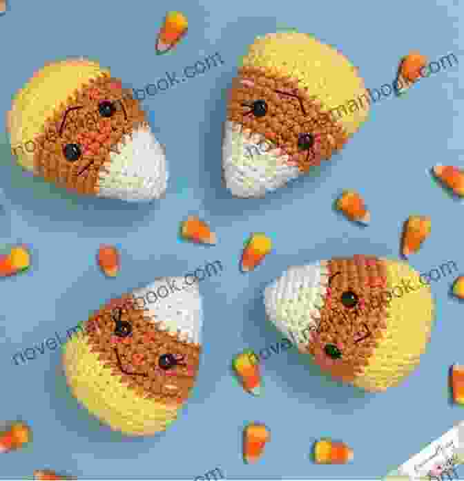 Amigurumi Candy Corn Pattern For Halloween Crochet Adorable Pumpkins: Amigurumi Pumpkin Patterns For Halloween: Crochet Pumpkin Patterns