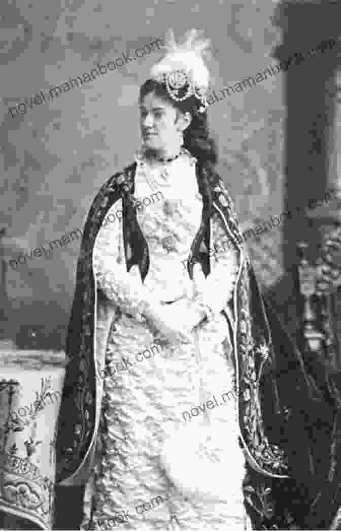 Caroline Webster Schermerhorn Astor On Her Wedding Day To William Backhouse Astor, Jr. In 1853 Wearing An Elaborate Wedding Gown With A Long Veil The Second Mrs Astor: A Heartbreaking Historical Novel Of The Titanic