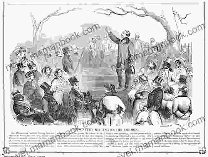 Engraving Of An Abolitionist Rally, Capturing The Fervor And Determination Of The Movement To End Slavery. A True History Of The United States: Indigenous Genocide Racialized Slavery Hyper Capitalism Militarist Imperialism And Other Overlooked Aspects Of American Exceptionalism (Sunlight Editions)