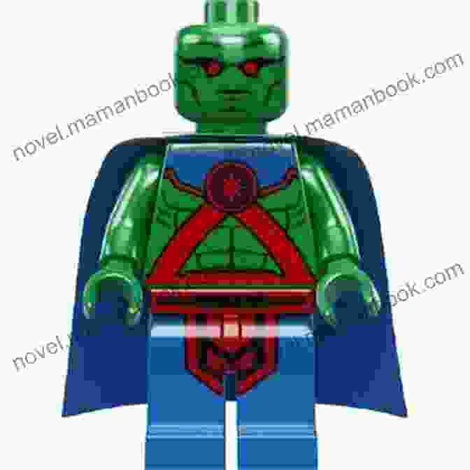 Lego Martian Manhunter With Detailed Minifigure, Translucent Body, And Martian Landscape Brick By Brick Space: 20+ LEGO Brick Projects That Are Out Of This World