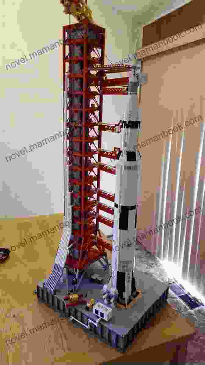 Lego Saturn V Rocket With Authentic Design, Three Stages, And Launch Pad Brick By Brick Space: 20+ LEGO Brick Projects That Are Out Of This World