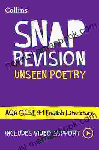 AQA Unseen Poetry Anthology Revision Guide: For the 2024 Autumn 2024 Summer Exams (Collins GCSE Grade 9 1 SNAP Revision)